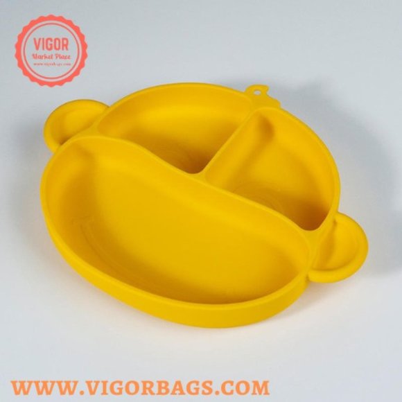 Baby Toddler Training Divided Plate with Bottom Grip set - Picture 5 of 7
